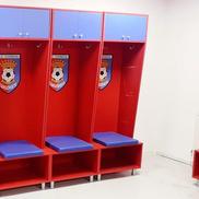 Așa arată acum stadionul din Târgoviște // sursă foto: Facebook @ Daniel Cristian Stan