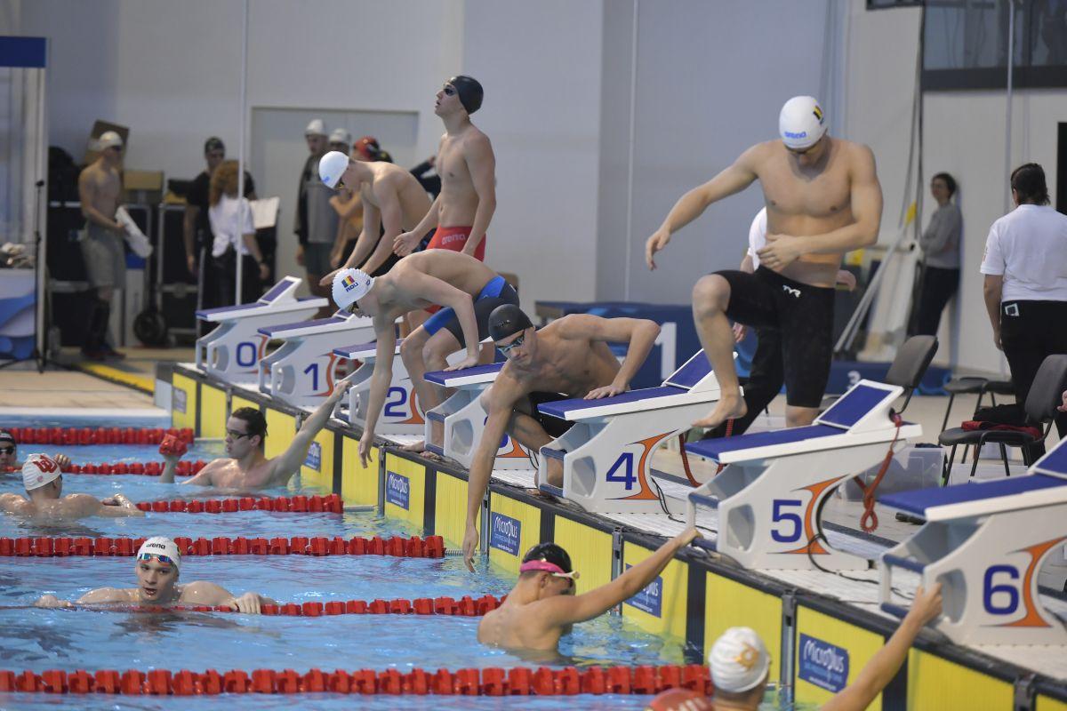 Campionatul Național în bazin scurt - Ziua 1