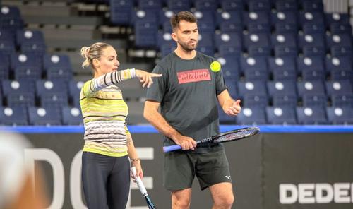 Ana Bogdan și Horia Tecău // FOTO:  FRT