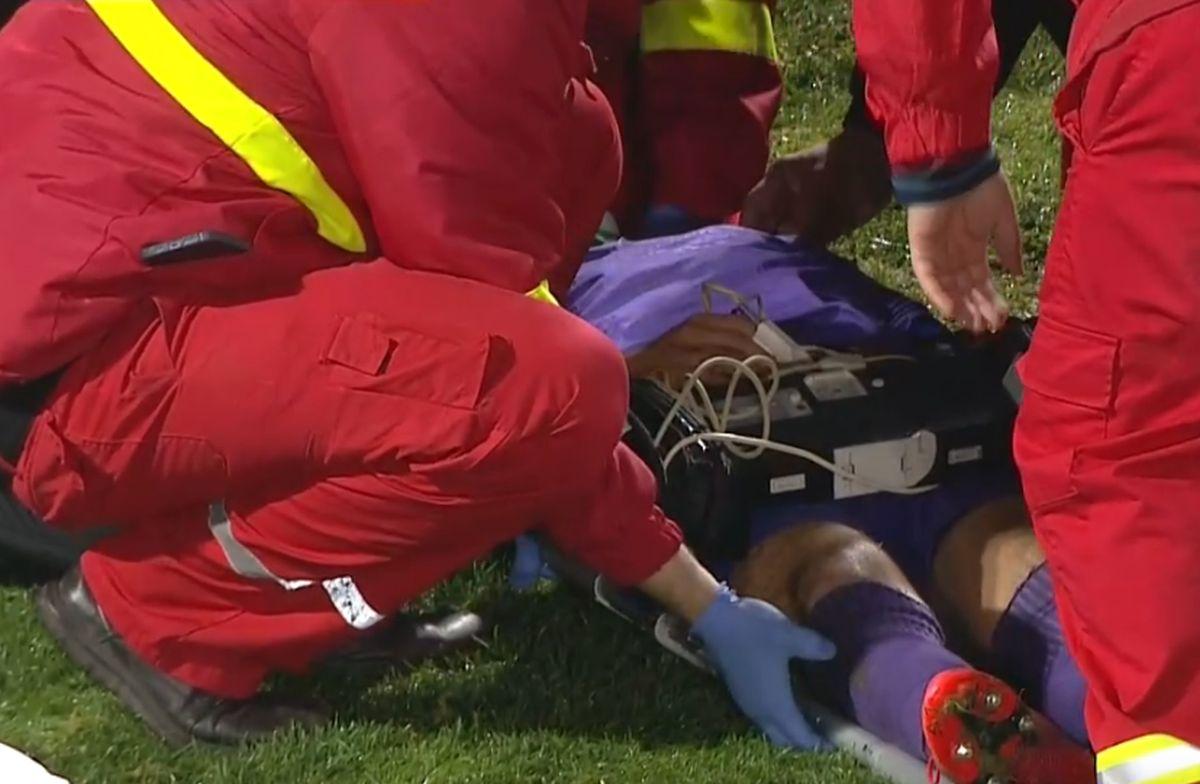 Accidentare Dumbrăvița - CFR Cluj