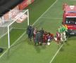 Accidentare Dumbrăvița - CFR Cluj