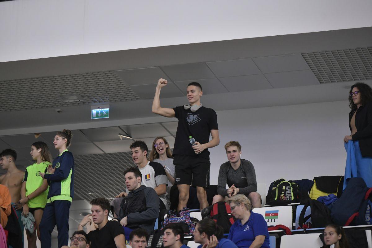 Campionatul Național în bazin scurt - Ziua 1