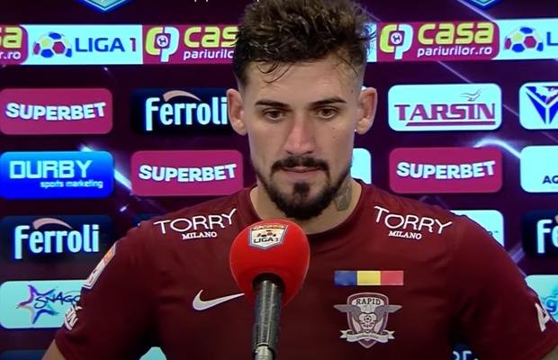 Fotbaliștii Rapidului s-au pus de acord: „Nu ne-a ieșit nimic!”