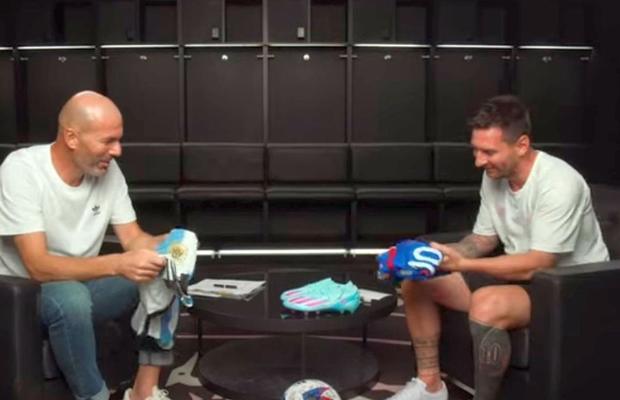 Messi, descris de Zidane într-un cuvânt » Imaginile momentului în fotbal: Zizou și Leo, față în față
