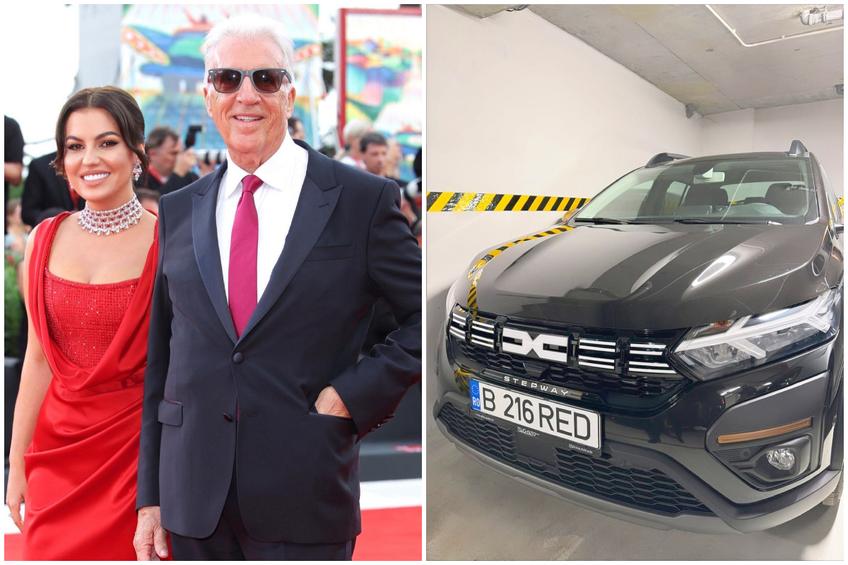 Bossul Ferrari și Romina se plimbă cu Dacia prin București. Foto: Instagram