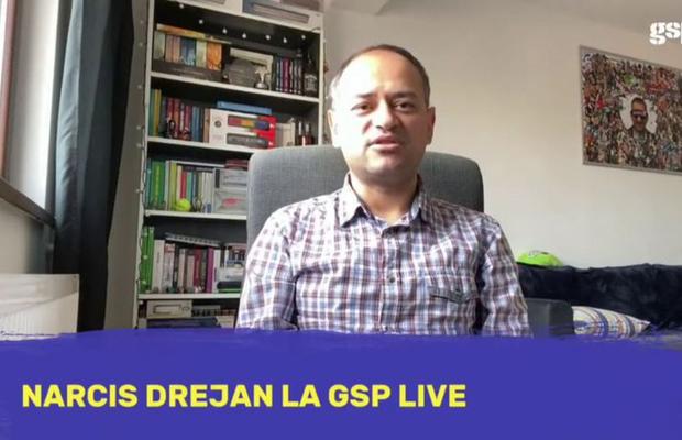 Narcis Drejan, invitatul zilei la GSP Live. Urmărește emisiunea AICI
