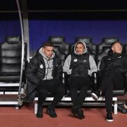 U Cluj - FCSB, încălzire și inspecția gazonului/ foto Cristi Pred (GSP)
