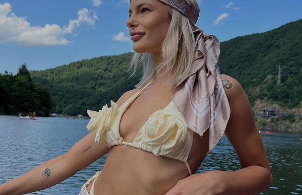Iubita vedetei de la Rapid, pe teren imediat după victoria cu UTA » Cum au fost suprinși cei doi