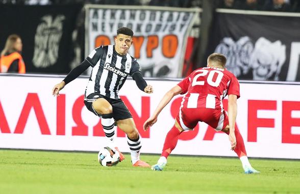 PAOK a pierdut derby-ul cu Olympiacos » Pe ce loc a ajuns echipa lui Răzvan Lucescu