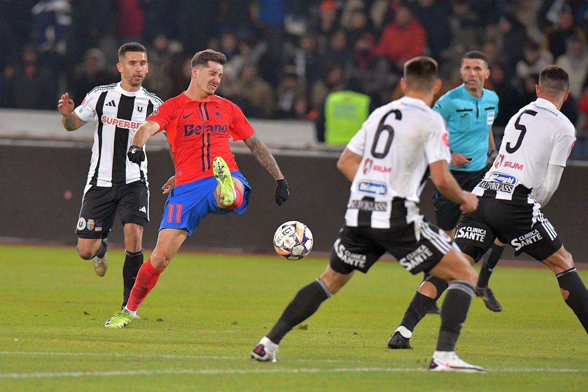 Sabău și Nistor au arătat cu degetul arbitrul, însă președintele lui U Cluj a recunoscut: „FCSB a câștigat pe merit”