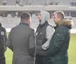 U Cluj - FCSB, încălzire și inspecția gazonului/ foto Cristi Pred (GSP)