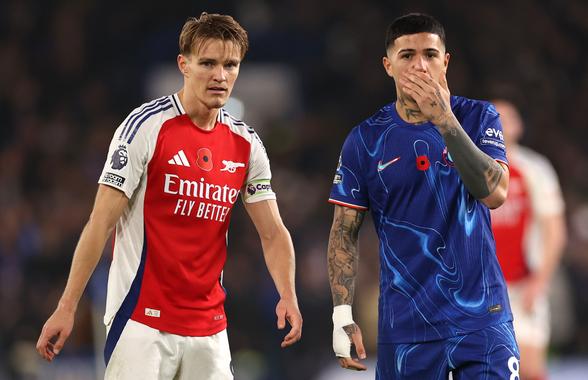 Chelsea - Arsenal 1-1 » Cele două forțe ale Londrei au terminat la egalitate pe Stamford Bridge și urcă împreună în TOP 4