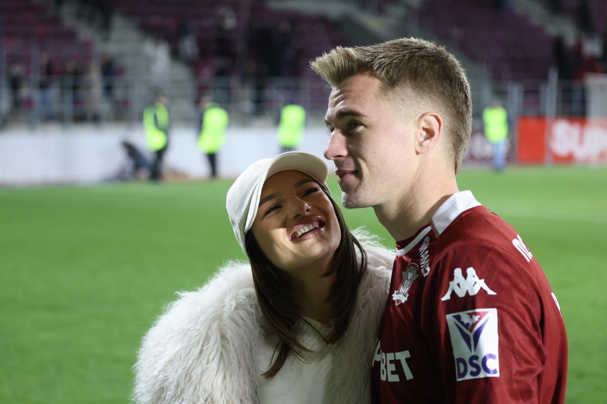 Ana Nisioiu, iubita lui Claudiu Petrila