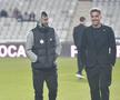 U Cluj - FCSB, încălzire și inspecția gazonului/ foto Cristi Pred (GSP)