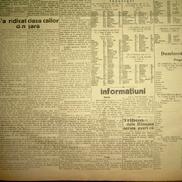 Ce scria Gazeta Sporturilor după seismul din 10 noiembrie 1940 / Sursă foto: Arhivă