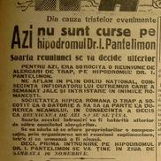 Ce scria Gazeta Sporturilor după seismul din 10 noiembrie 1940 / Sursă foto: Arhivă