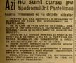 Ce scria Gazeta Sporturilor după seismul din 10 noiembrie 1940 / Sursă foto: Arhivă