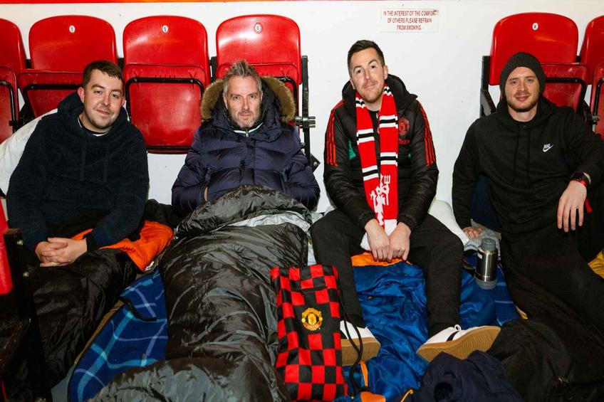 Fanii lui Manchester United / foto: X @MU_Foundation