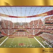 Noul stadion al echipei de fotbal american Washington Commanders / foto: Renderings courtesy District of Columbia and Washington Commanders