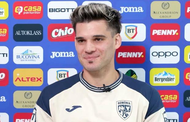 Ianis Hagi, înaintea „finalei” cu Bosnia: „Consider că e o binecuvântare”