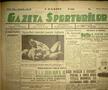 Ce scria Gazeta Sporturilor după seismul din 10 noiembrie 1940 / Sursă foto: Arhivă