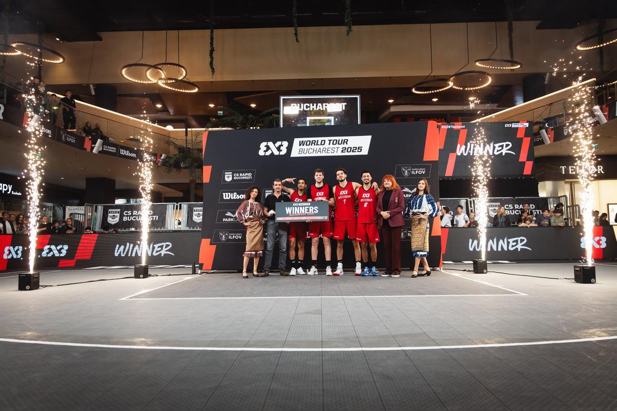 A fost un adevărat spectacol la FIBA 3x3 World Tour București! Cine a câștigat etapa din România