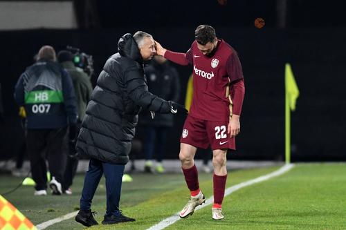 CFR Cluj, singura noastră reprezentantă în grupele competițiilor continentale, a încheiat pe ultimul loc în Conference League și a ieșit din Europa// Foto: Imago