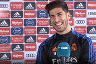 Pe Marco Asensio l-a pufnit râsul când a fost întrebat de eliminarea Barcelonei din UCL: „Nu prea-mi pasă”