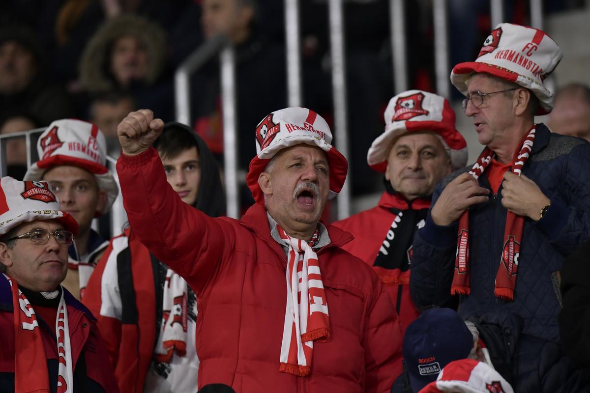 Inaugurare stadion Sibiu, Cristi Preda