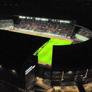 Imagini dronă stadion Sibiu: cum arată noua arenă din parcul „Sub Arini” foto: GSP