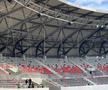 Imagini dronă stadion Sibiu: cum arată noua arenă din parcul „Sub Arini” foto: GSP