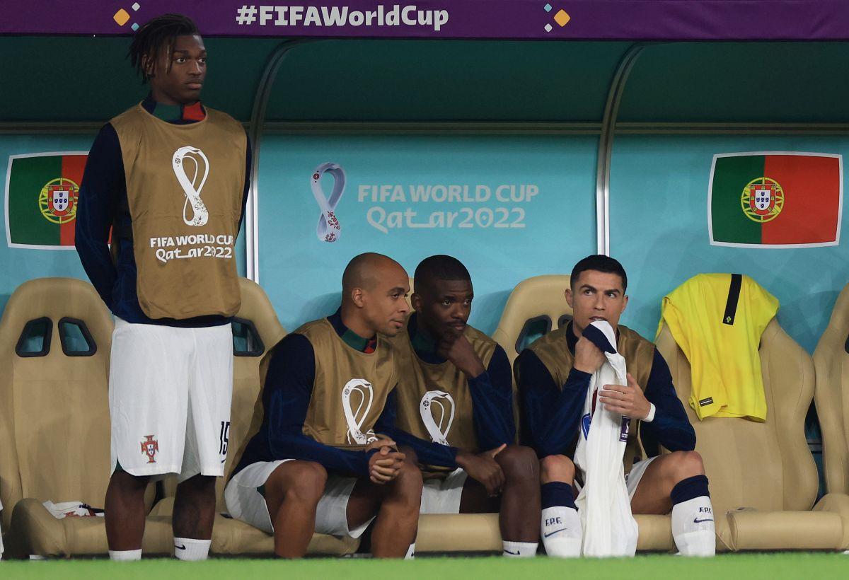 Așa arată deznădejdea! Cum a fost surprins Cristiano Ronaldo în startul „sfertului” Maroc - Portugalia