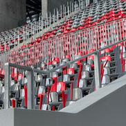 Imagini dronă stadion Sibiu: cum arată noua arenă din parcul „Sub Arini” foto: GSP