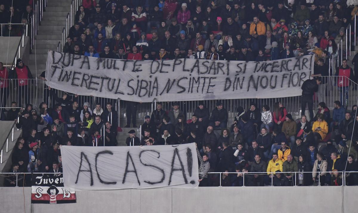 Inaugurare stadion Sibiu, Cristi Preda