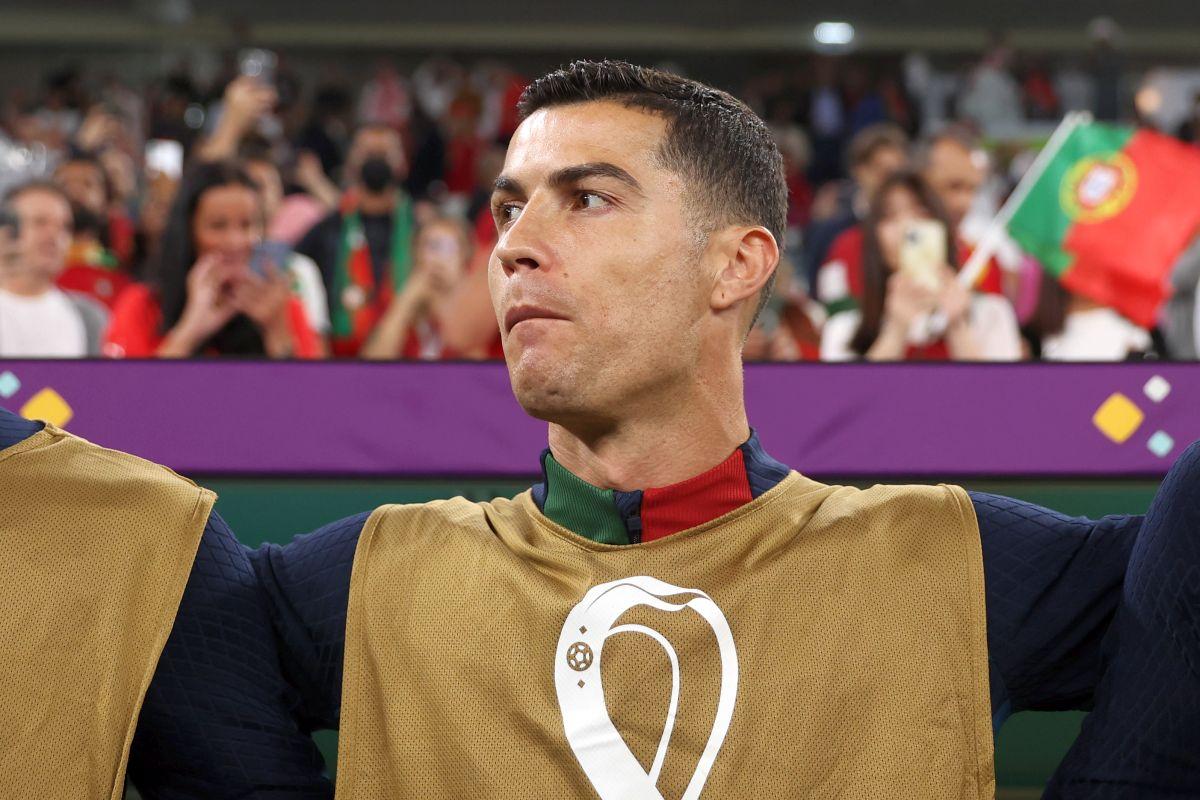 Așa arată deznădejdea! Cum a fost surprins Cristiano Ronaldo în startul „sfertului” Maroc - Portugalia