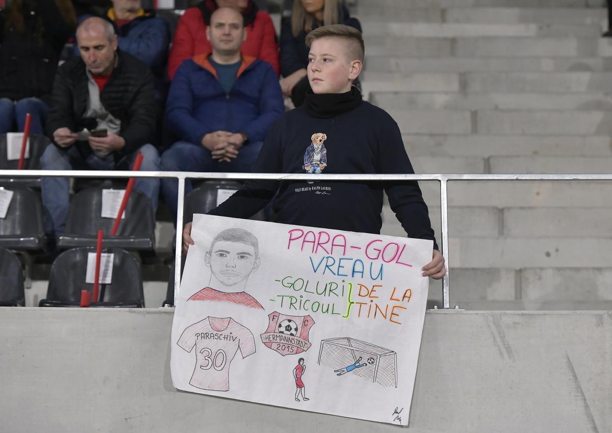 Inaugurare stadion Sibiu, Cristi Preda
