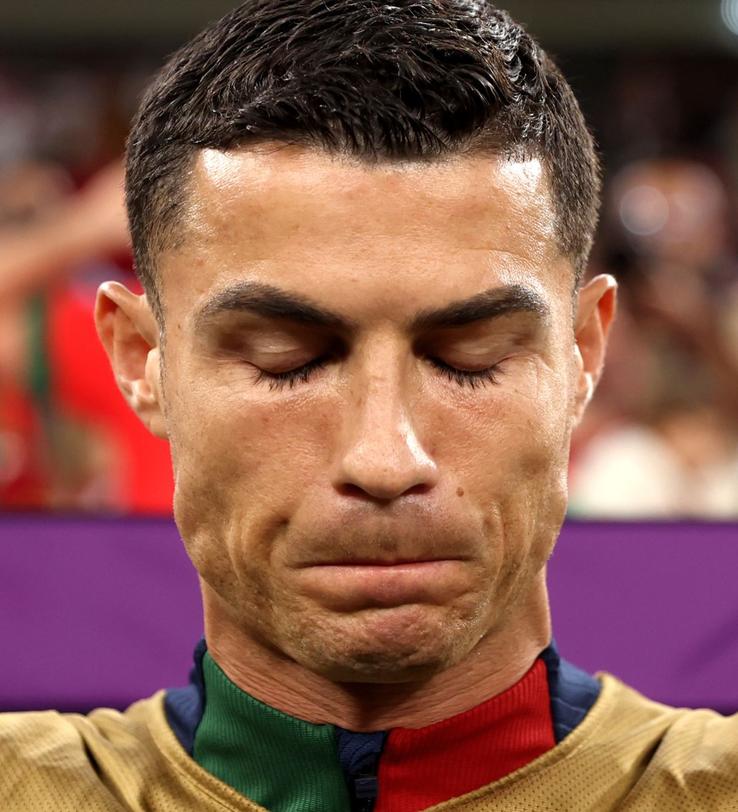 Cristiano Ronaldo, în Maroc - Portugalia / Sursă foto: Guliver/Getty Images