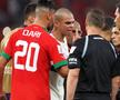 Pepe a fost un „vulcan” de nervi la finalul meciului cu Maroc / Sursă foto: Guliver/Getty Images
