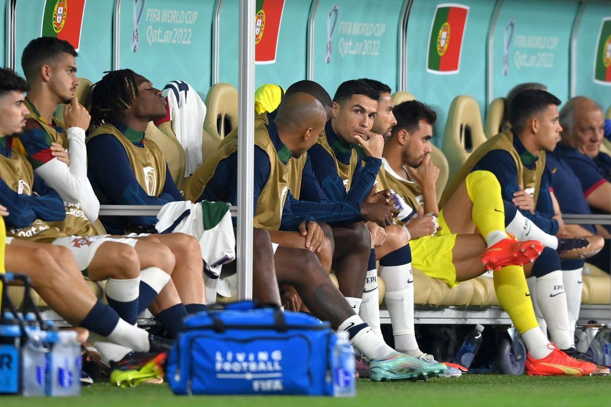 Așa arată deznădejdea! Cum a fost surprins Cristiano Ronaldo în startul „sfertului” Maroc - Portugalia