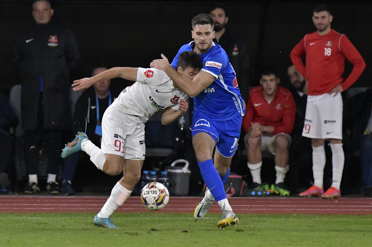 Inaugurare stadion Sibiu, Cristi Preda