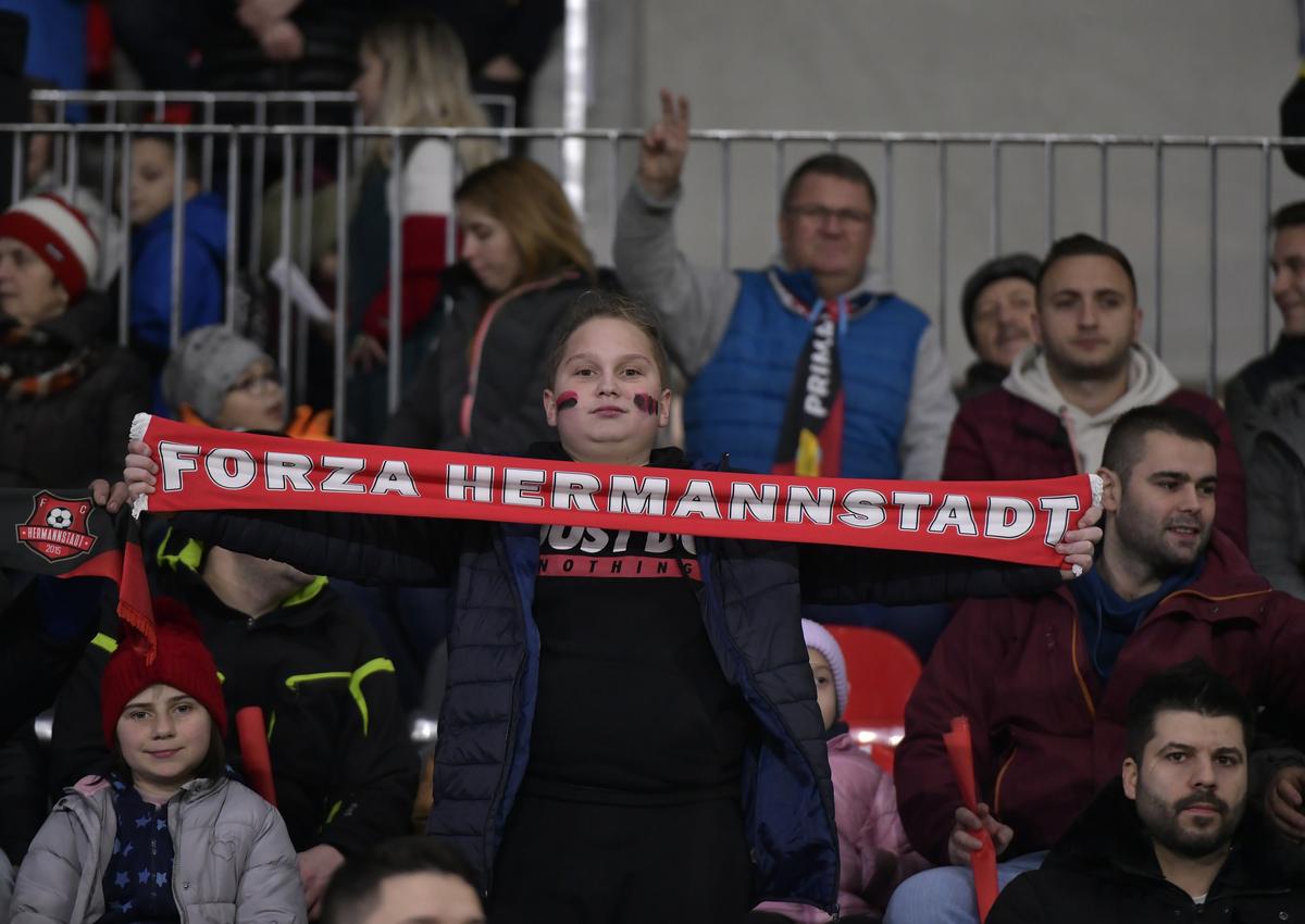 Inaugurare stadion Sibiu, Cristi Preda