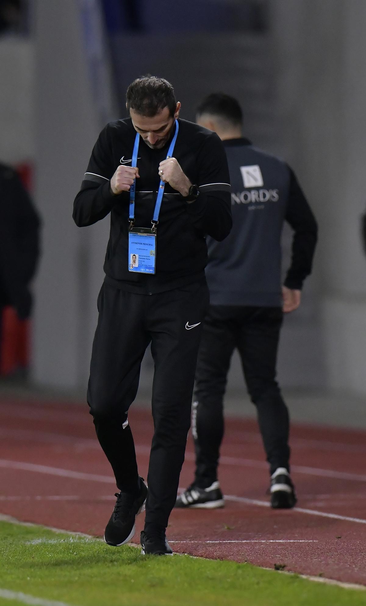 Inaugurare stadion Sibiu, Cristi Preda