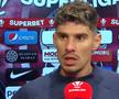 FCSB a învins-o pe Universitatea Craiova, în deplasare, scor 3-0, în derby-ul rundei cu numărul 23 din Superligă. Florinel Coman, cel mai bun om al meciului, spune că a jucat cu dureri din minutul 25.