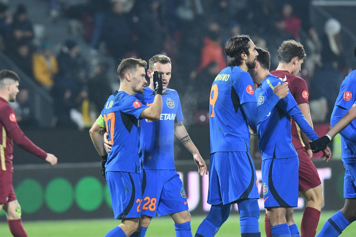 CFR Cluj și FCSB, remiză cu scandal în Gruia » Decizia lui Colțescu aruncă Superliga în aer! Clasamentul actualizat