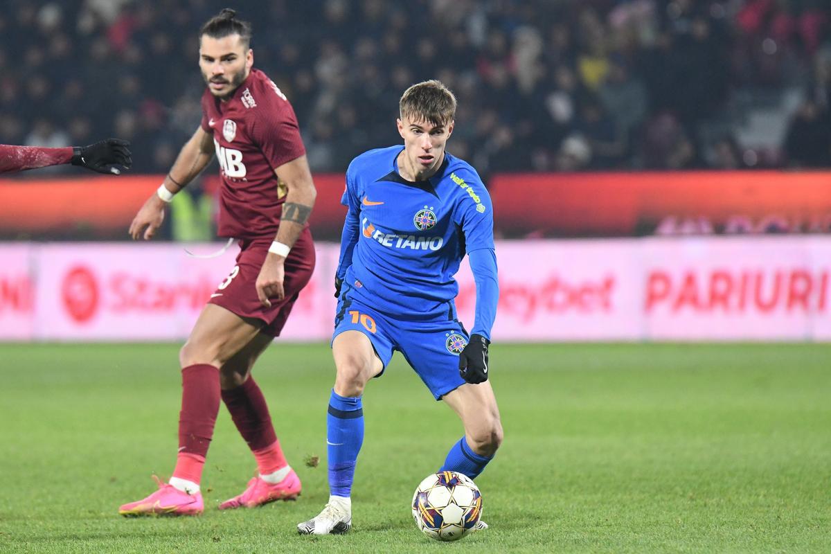 CFR Cluj și FCSB, remiză cu scandal în Gruia » Decizia lui Colțescu aruncă Superliga în aer! Clasamentul actualizat