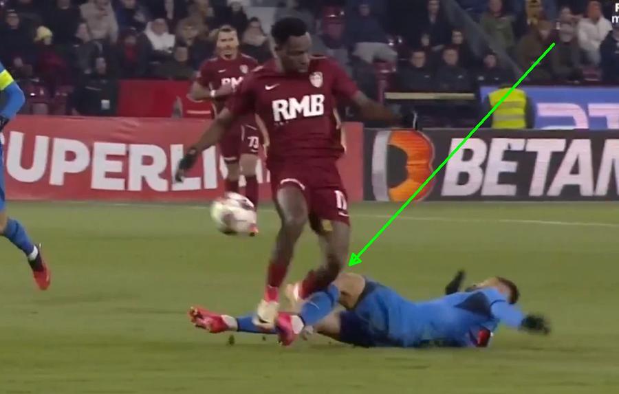 Contactul dintre Crețu și Otele / FOTO: Captură TV @Orange Sport 1 Conspirație contra FCSB?!