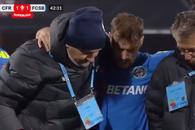 Accidentarea lui Olaru a provocat haos la FCSB » Coman și Șut au uitat de meci, iar CFR Cluj a fost la un pas de gol