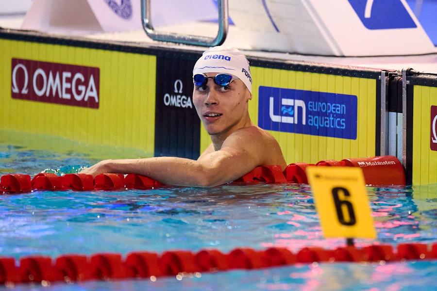 David Popovici la finalul cursei de bronz Foto Raed Krishan Concluziile lui David Popovici după Campionatele Europene în bazin scurt de la Otopeni: „Totul face parte dintr-un proces”