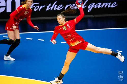 Interul Daria Bucur în acțiune Foto IHF