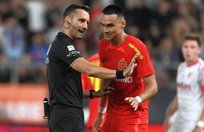 FCSB îl acuză pe Colțescu: „De la meciul cu Farul nu mai arbitrează la fel de liber”